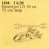 LEGO® Service Packs Two Connector Leads 1104 (1/1) LEGO® Service Packs Two Connector Leads 1104 (1/1)