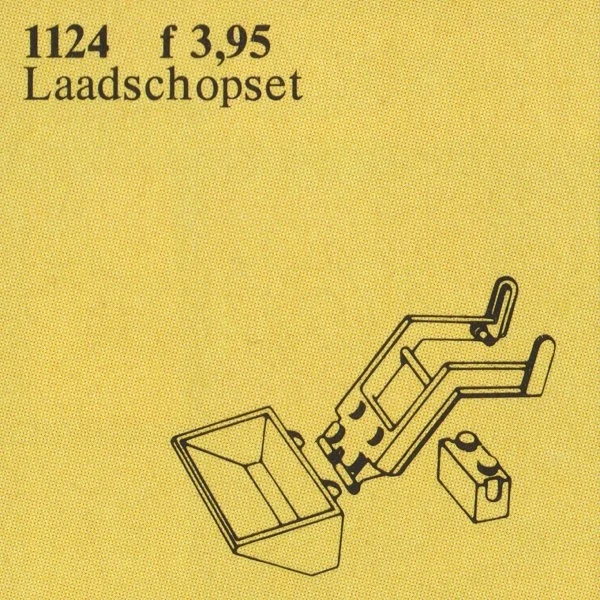 LEGO® Service Packs Digger Bucket Assembly 1124 (1/1) LEGO® Service Packs Digger Bucket Assembly 1124 (1/1)