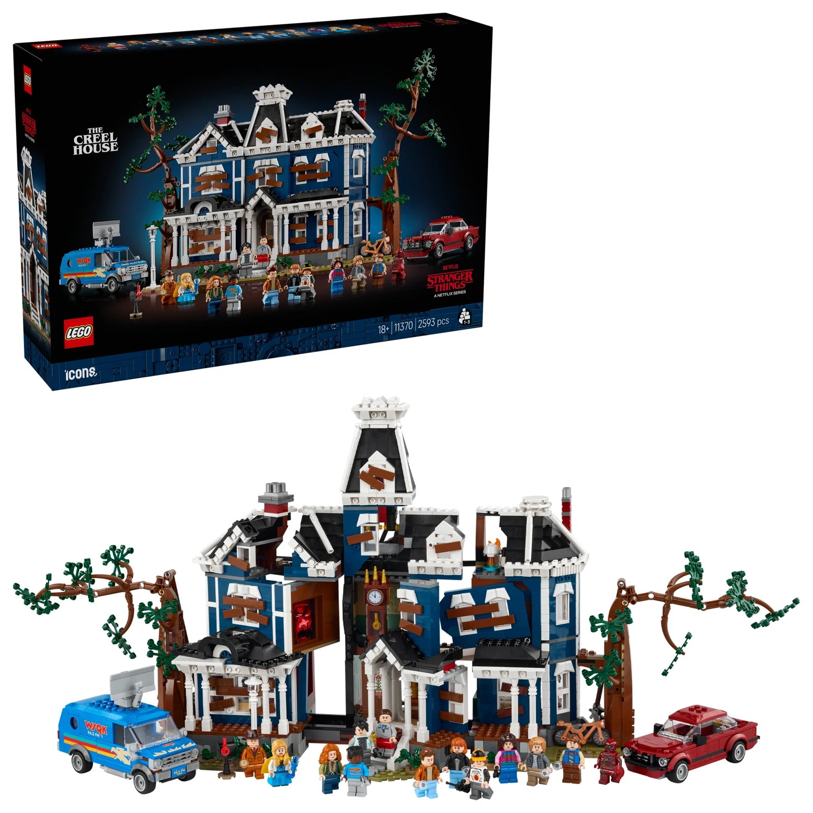 LEGO® Icons Stranger Things: The Creel House 11370 (1/18) LEGO® Icons Stranger Things: The Creel House 11370 (1/18)