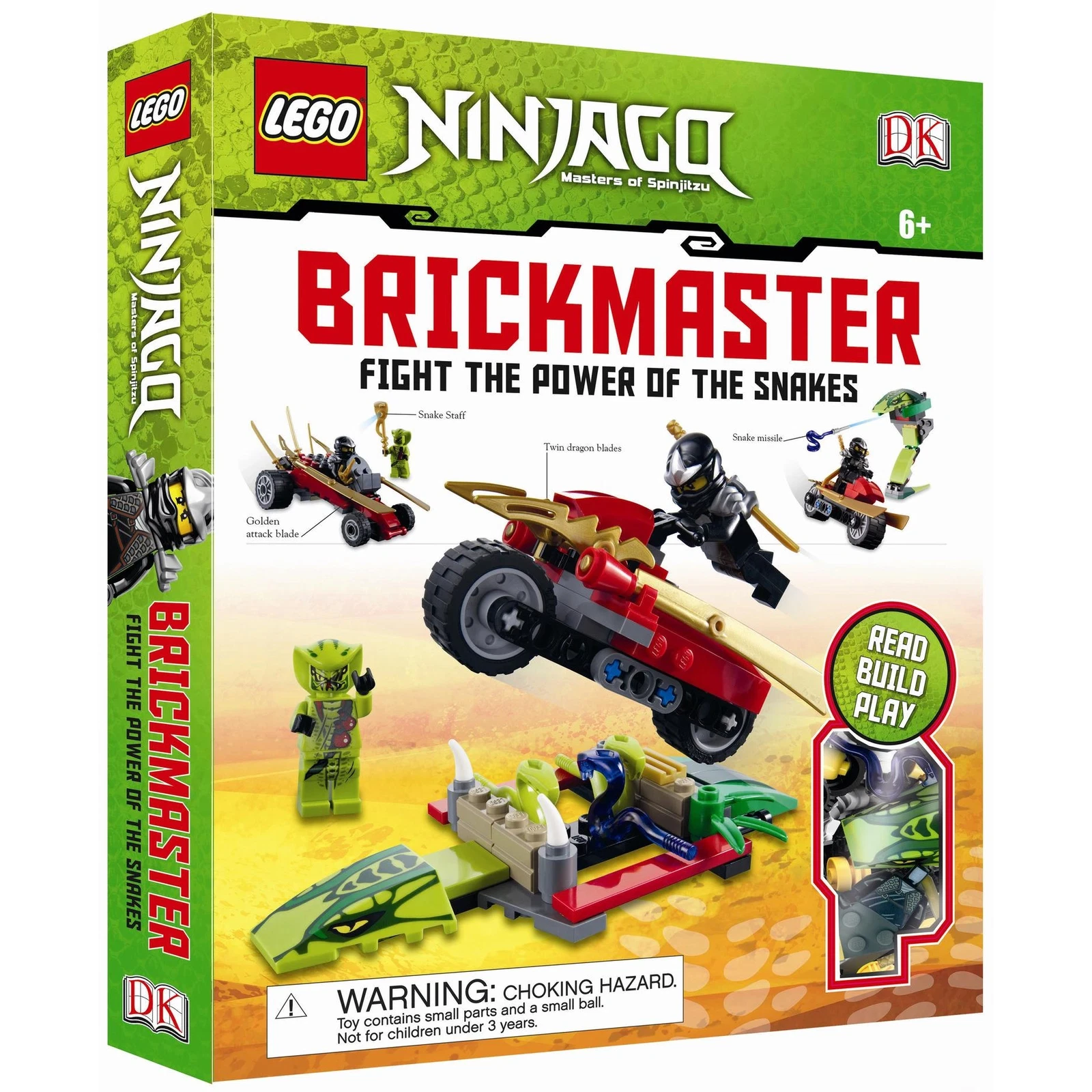 LEGO® NINJAGO Brickmaster Ninjago: Fight the Power of the Snakes parts 11903 (1/1) LEGO® NINJAGO Brickmaster Ninjago: Fight the Power of the Snakes parts 11903 (1/1)