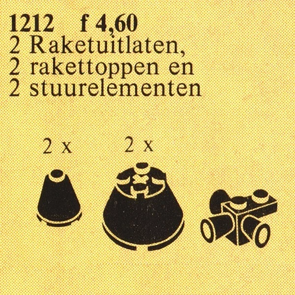 LEGO® Service Packs Rocket tops 1212 (1/1) LEGO® Service Packs Rocket tops 1212 (1/1)