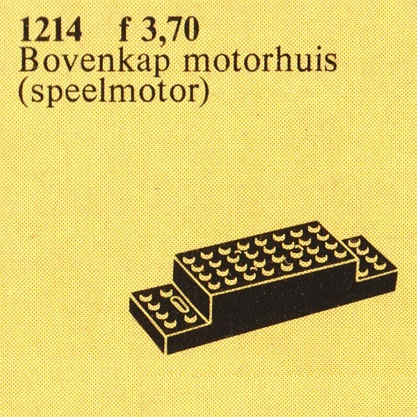 LEGO® Service Packs Upper part of housing for 4.5V/12V train motor 1214 (1/1) LEGO® Service Packs Upper part of housing for 4.5V/12V train motor 1214 (1/1)
