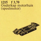 LEGO® Service Packs Lower part of housing for 4.5V/12V train motor 1215 (1/1) LEGO® Service Packs Lower part of housing for 4.5V/12V train motor 1215 (1/1)