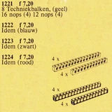 LEGO® Service Packs Red beams 1224 (1/1)