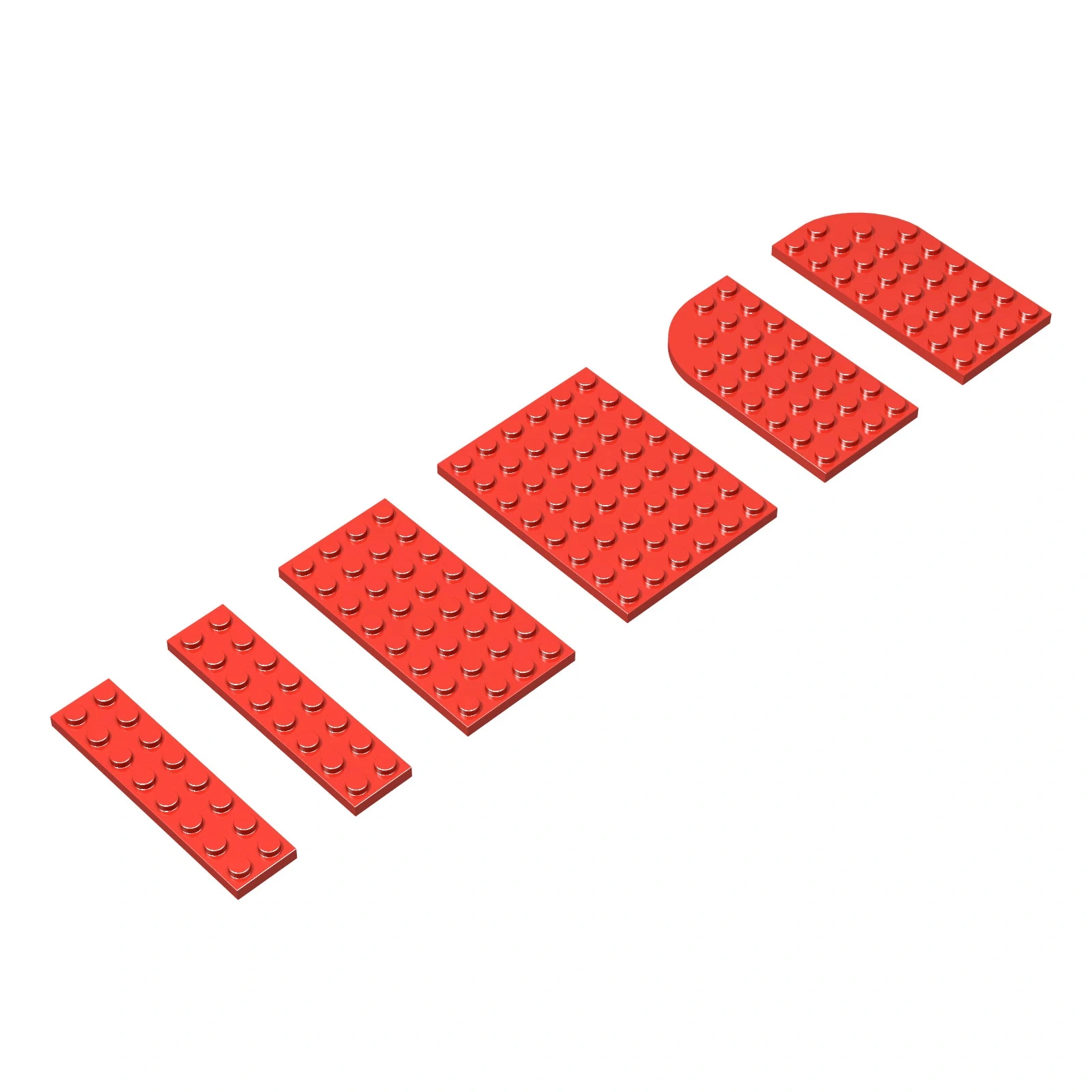 LEGO® System Mixed Plates Parts Pack 1225 (1/1) LEGO® System Mixed Plates Parts Pack 1225 (1/1)