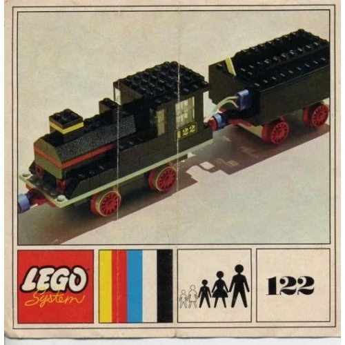 LEGO® Trains Loco and Tender 122 (1/1) LEGO® Trains Loco and Tender 122 (1/1)
