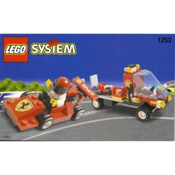 Shell Race Car Transporter 1253