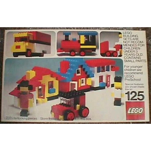 LEGO® Universal Building Set Universal Building Set 125 (1/1) LEGO® Universal Building Set Universal Building Set 125 (1/1)