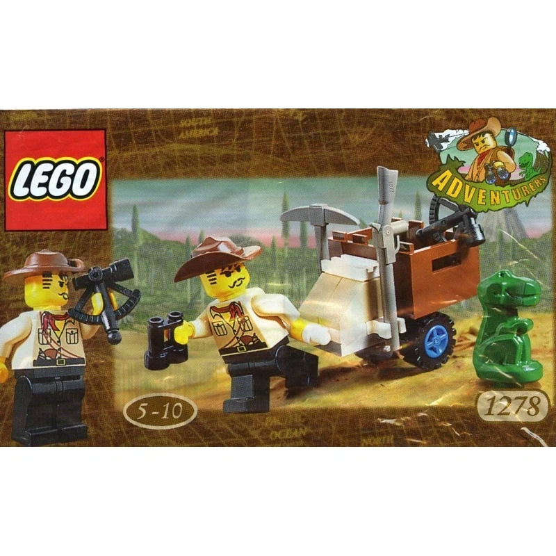 LEGO® Adventurers Jones and Baby Tyranno 1278 (1/1) LEGO® Adventurers Jones and Baby Tyranno 1278 (1/1)