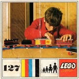 LEGO® Trains Complete Train with 3 Wagons 127 (1/1) LEGO® Trains Complete Train with 3 Wagons 127 (1/1)
