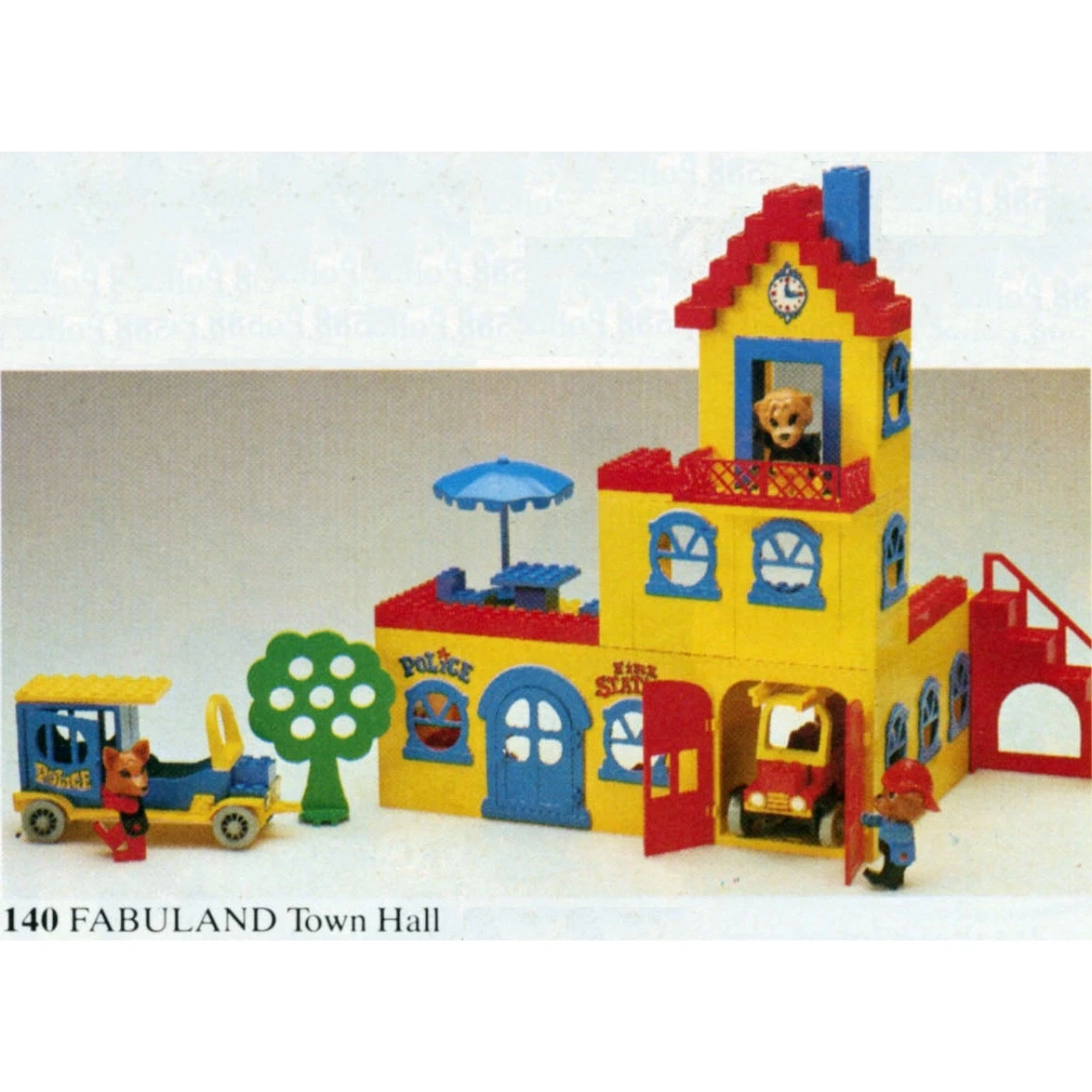 LEGO® Fabuland Town Hall 140 (1/1) LEGO® Fabuland Town Hall 140 (1/1)