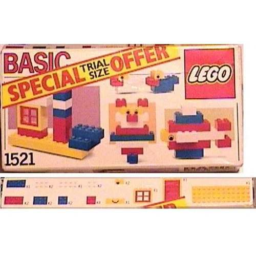 LEGO® Basic Basic Building Set Trial Size 1521 (1/1) LEGO® Basic Basic Building Set Trial Size 1521 (1/1)