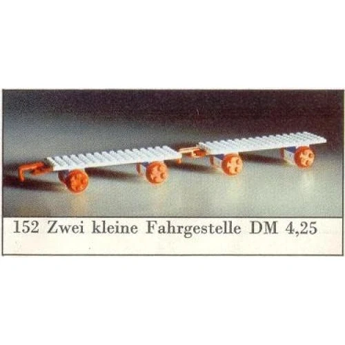 LEGO® Trains Two Train Wagons 152 (1/1) LEGO® Trains Two Train Wagons 152 (1/1)
