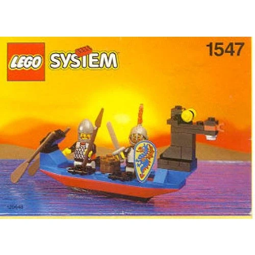 LEGO® Castle Black Knights Boat 1547 (1/1) LEGO® Castle Black Knights Boat 1547 (1/1)