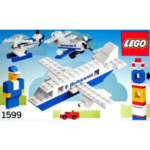 LEGO® Basic Airliner 1599 (1/1) LEGO® Basic Airliner 1599 (1/1)