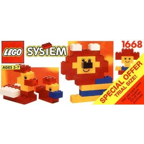 LEGO® Basic Special Offer Trial Size 1668 (1/1) LEGO® Basic Special Offer Trial Size 1668 (1/1)
