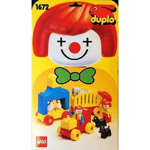 LEGO® DUPLO Circus Building Set 1672 (1/1) LEGO® DUPLO Circus Building Set 1672 (1/1)
