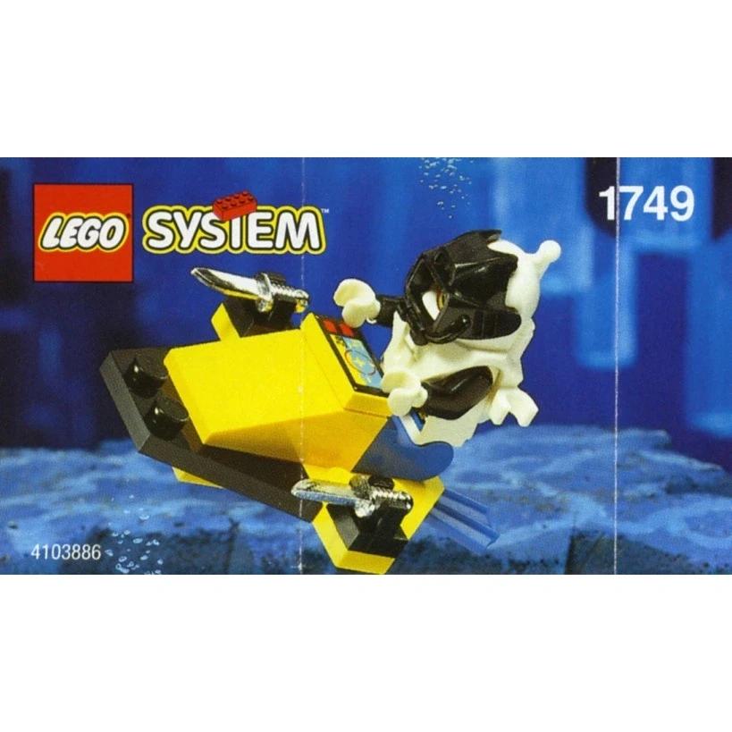 LEGO® Aquazone Paravane 1749 (1/1) LEGO® Aquazone Paravane 1749 (1/1)