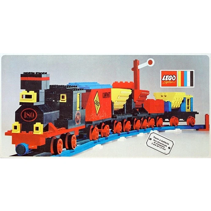 LEGO® Trains 4.5V Train with 5 Wagons 180 (1/1) LEGO® Trains 4.5V Train with 5 Wagons 180 (1/1)