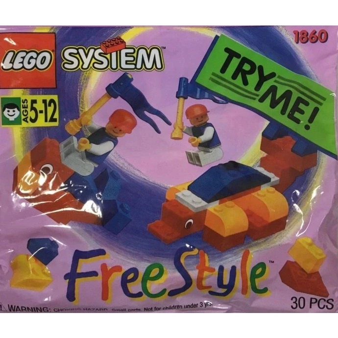 LEGO® Freestyle Trial Size Bag 1860 (1/1) LEGO® Freestyle Trial Size Bag 1860 (1/1)