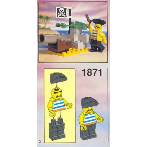 LEGO® Pirates Pirates Cannon 1871 (1/1) LEGO® Pirates Pirates Cannon 1871 (1/1)