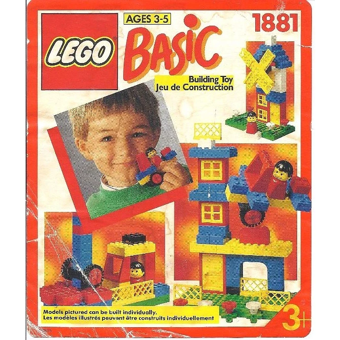 LEGO® Basic Play Bucket of Bricks, 3+ 1881 (1/1) LEGO® Basic Play Bucket of Bricks, 3+ 1881 (1/1)