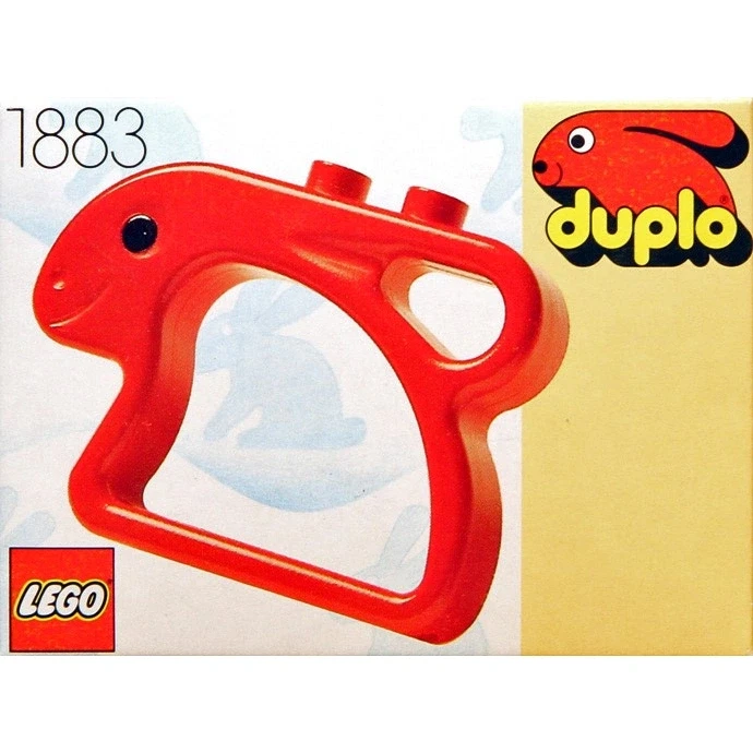 LEGO® DUPLO Rabbit Rattle 1883 (1/1) LEGO® DUPLO Rabbit Rattle 1883 (1/1)