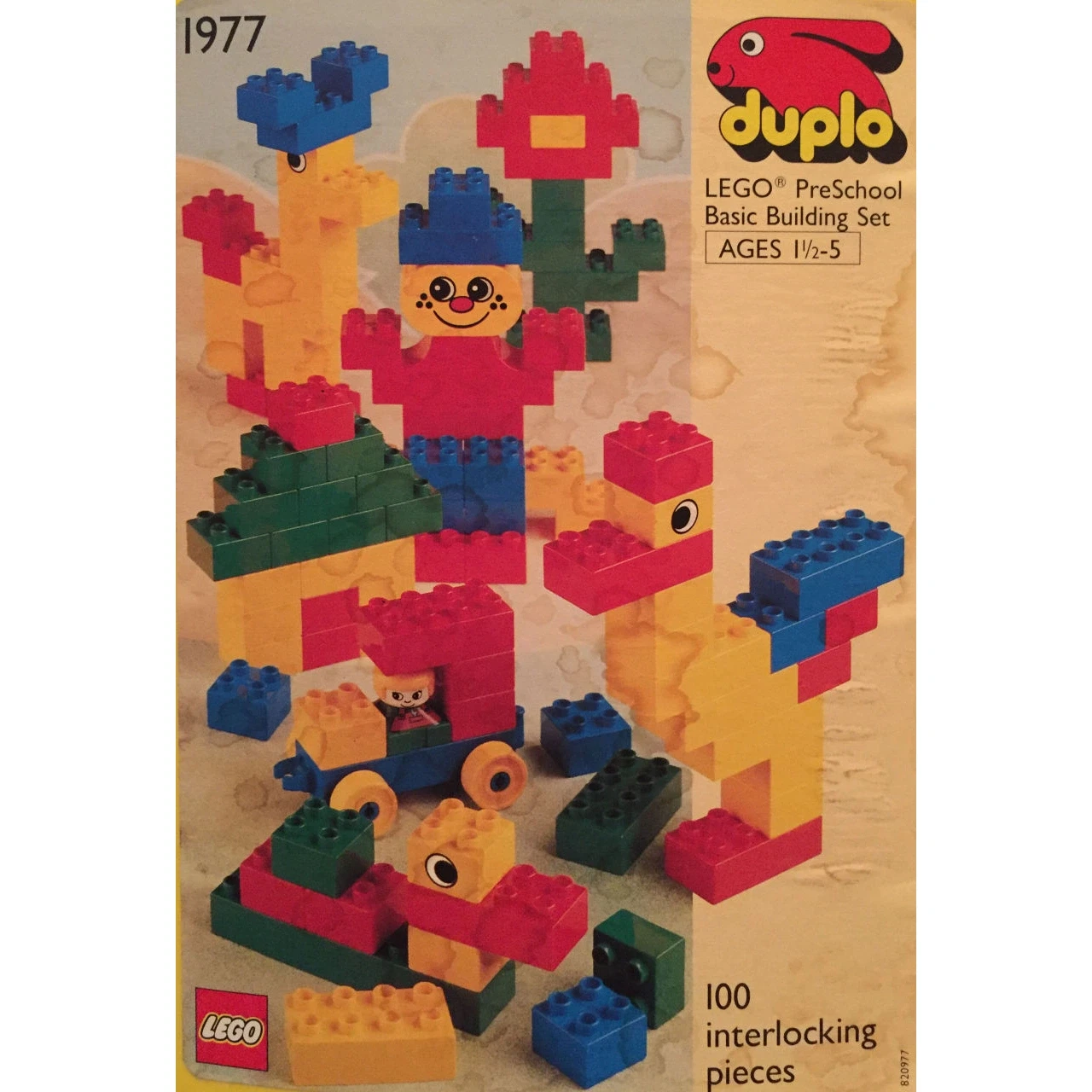 LEGO® DUPLO Pre-School Building Set (XL) 1977 (1/1) LEGO® DUPLO Pre-School Building Set (XL) 1977 (1/1)