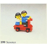LEGO® Building Set with People Scooter 199 (1/1)