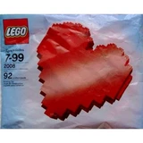 LEGO® Miscellaneous Heart (Polybag) employee gift 2008 (1/1)