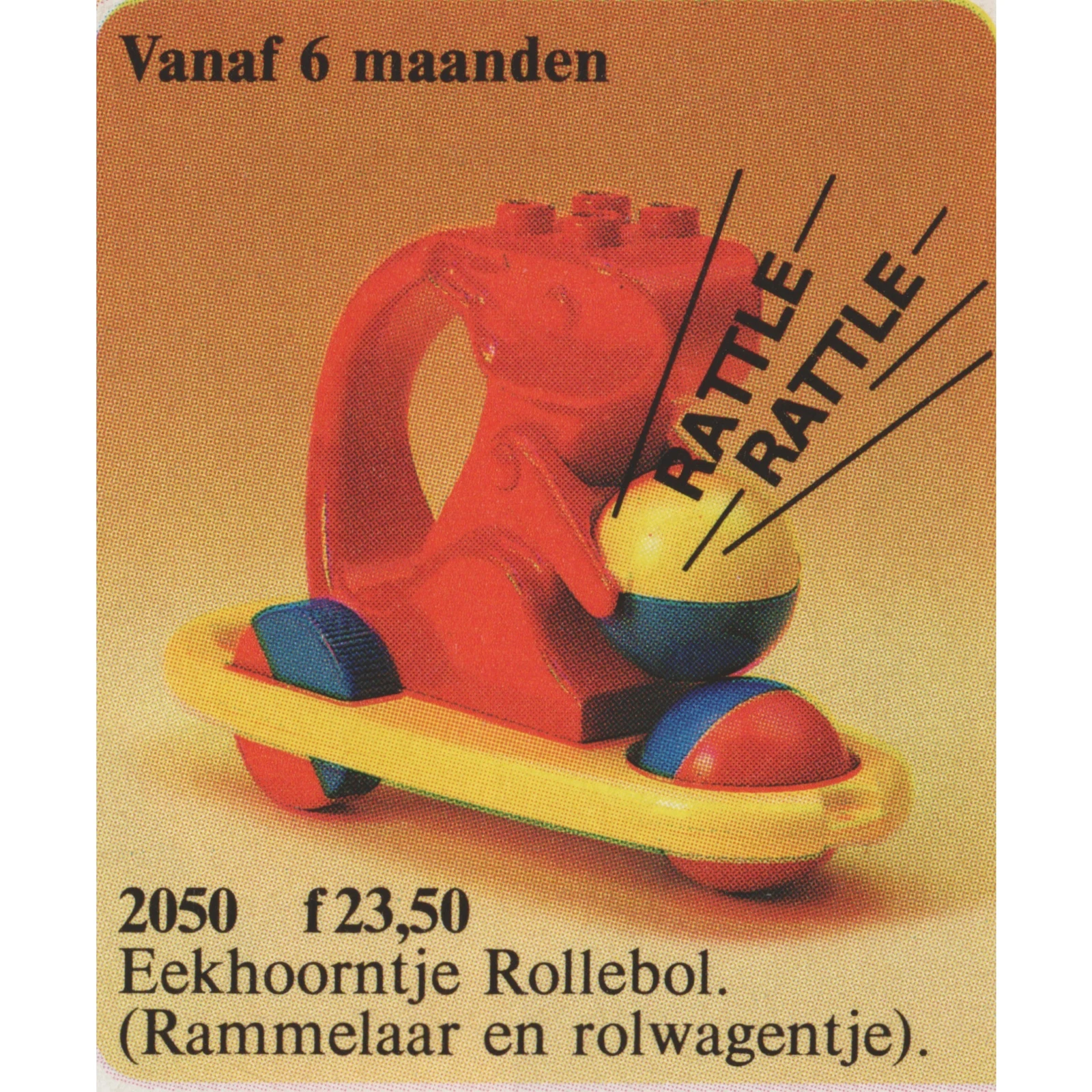 LEGO® DUPLO Squirrel Rattle 2050 (1/1) LEGO® DUPLO Squirrel Rattle 2050 (1/1)