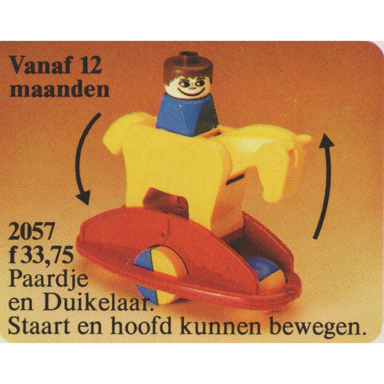 LEGO® DUPLO Rocking Horse Push-Along 2057 (1/1) LEGO® DUPLO Rocking Horse Push-Along 2057 (1/1)