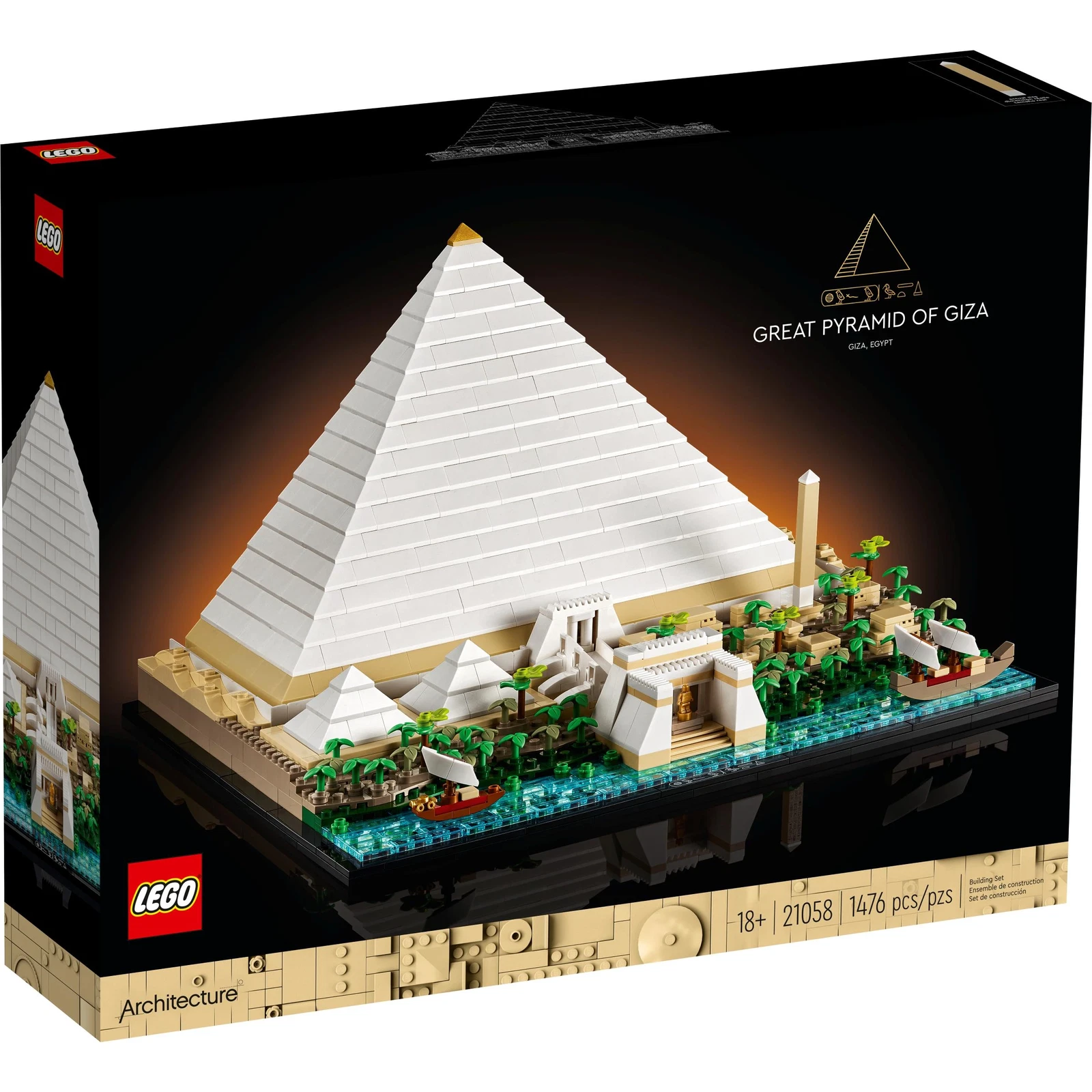 LEGO® Great Pyramid of Giza 21058 | 🇺🇸 Price Comparison, image size:1600x1600
