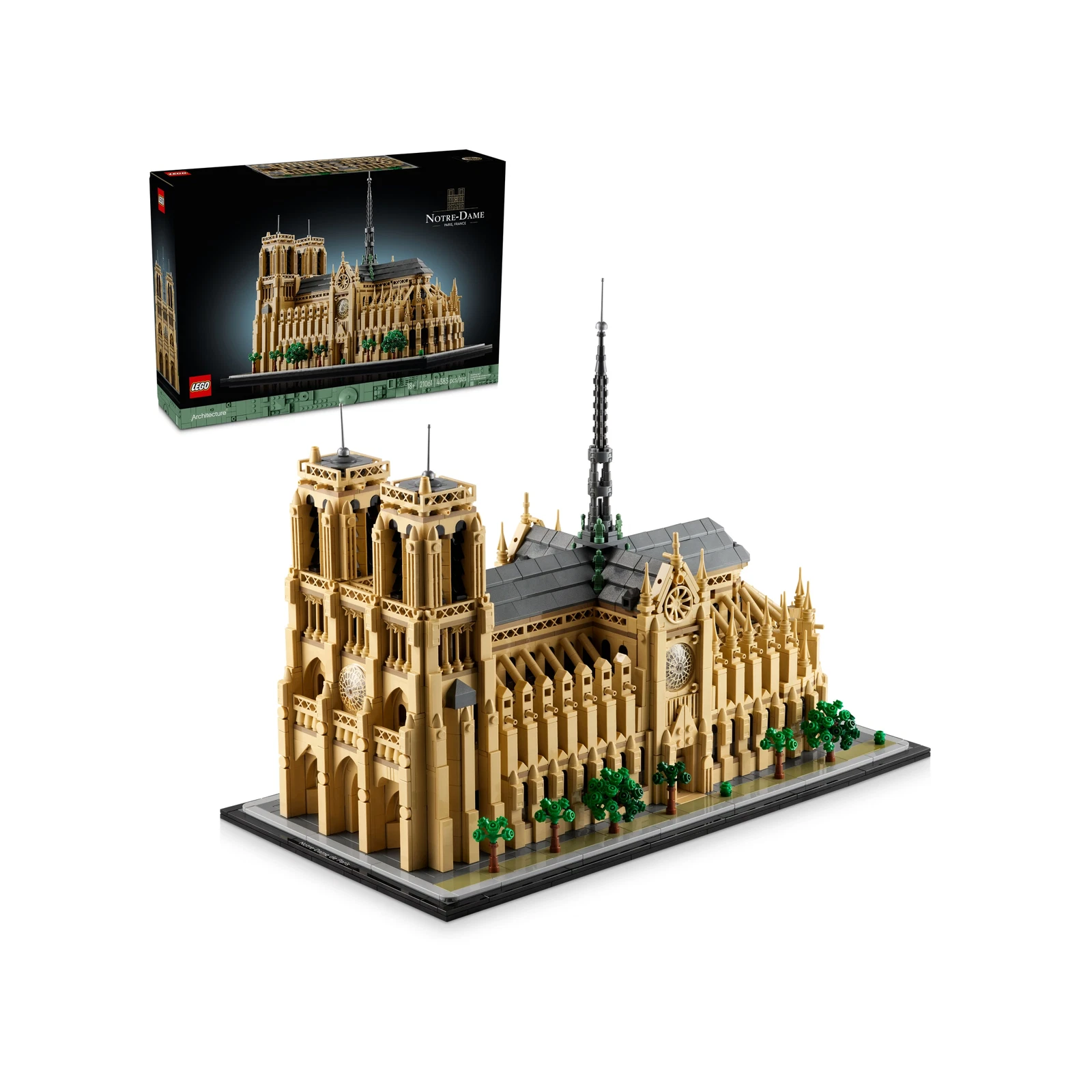 LEGO® Architecture Notre-Dame de Paris 21061 (1/17) LEGO® Architecture Notre-Dame de Paris 21061 (1/17)