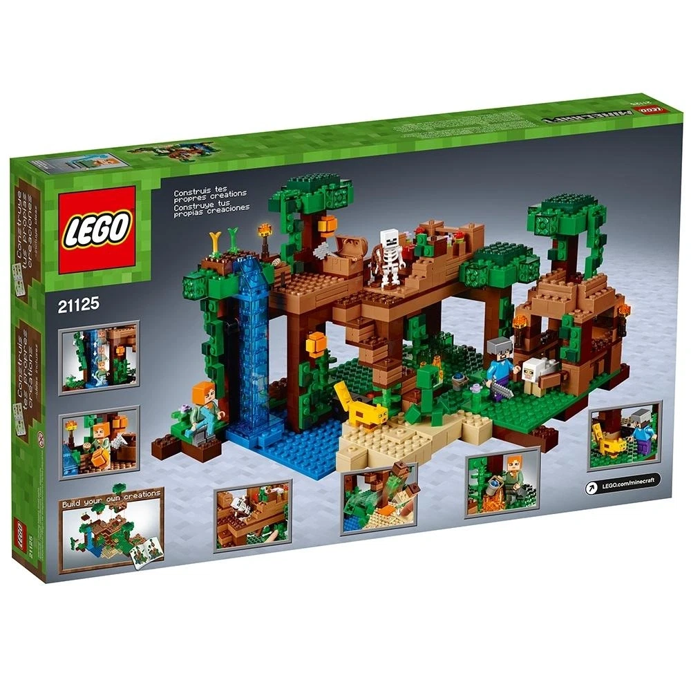 LEGO® Minecraft® La cabane dans l'arbre de la jungle 21125 (1/4) LEGO® Minecraft® La cabane dans l'arbre de la jungle 21125 (1/4)