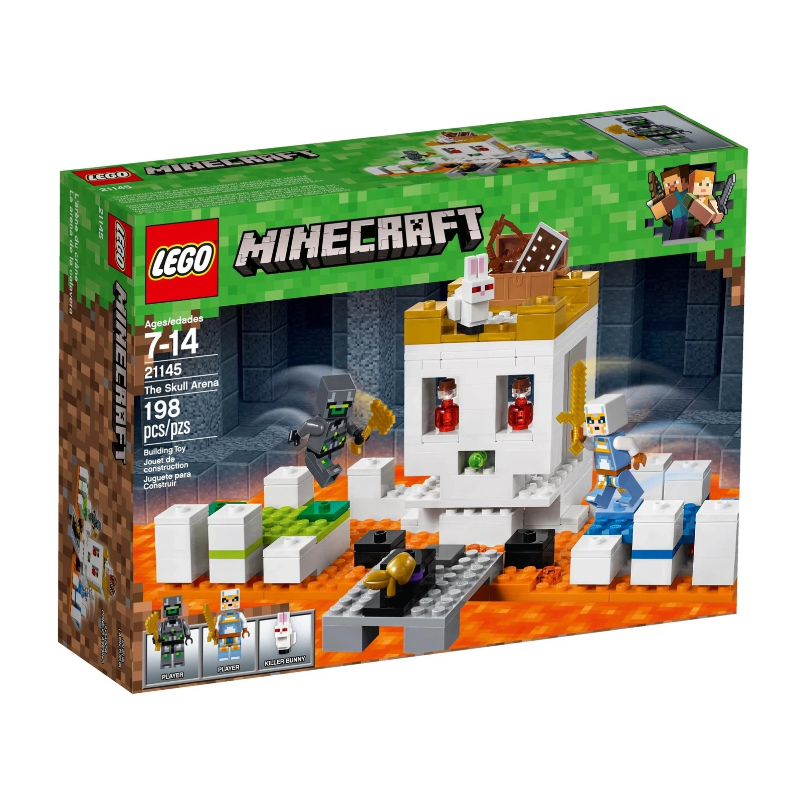 LEGO® Minecraft® Die Totenkopfarena 21145 (1/11) LEGO® Minecraft® Die Totenkopfarena 21145 (1/11)