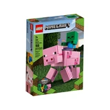 LEGO® Minecraft® BigFig Pig with Baby Zombie 21157 (1/10)