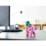 LEGO® Minecraft® BigFig Pig with Baby Zombie 21157 (9/10)