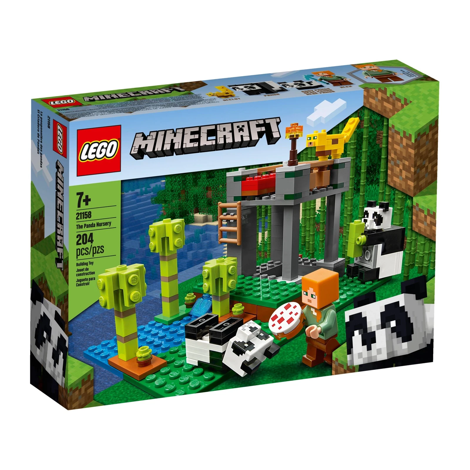 LEGO® Minecraft® Het pandaverblijf 21158 (1/9) LEGO® Minecraft® Het pandaverblijf 21158 (1/9)