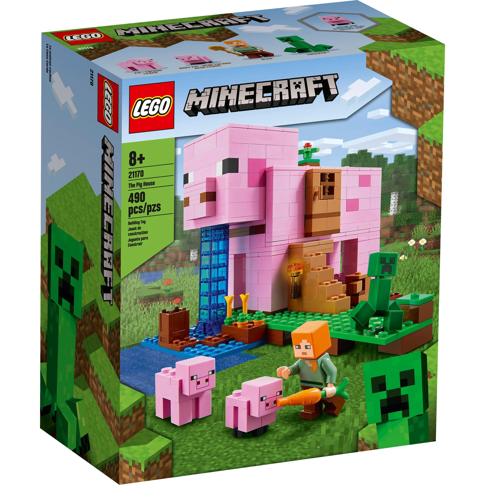 LEGO® Minecraft® Das Schweinehaus 21170 (1/8) LEGO® Minecraft® Das Schweinehaus 21170 (1/8)
