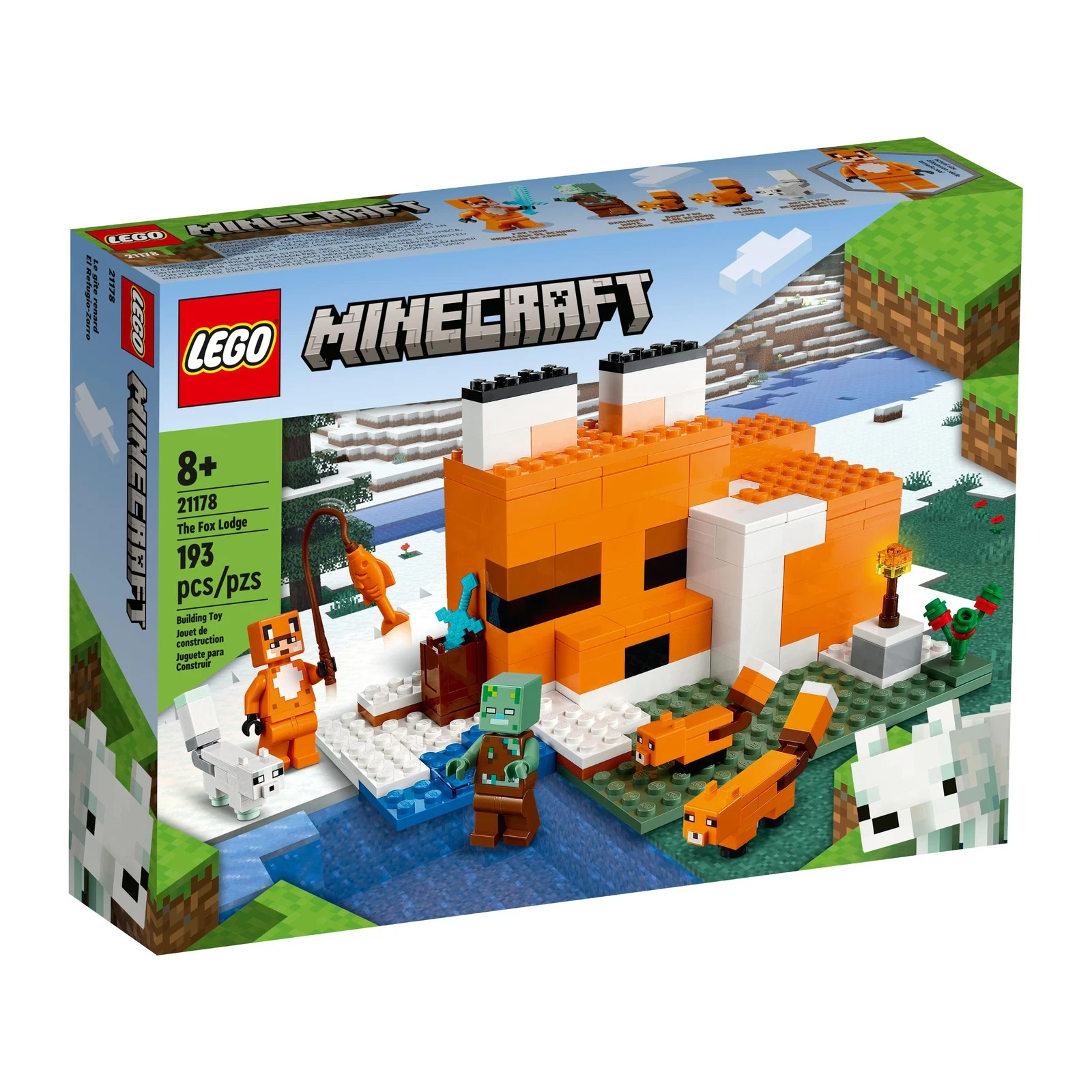 LEGO® Minecraft® The Fox Lodge 21178 (1/7) LEGO® Minecraft® The Fox Lodge 21178 (1/7)
