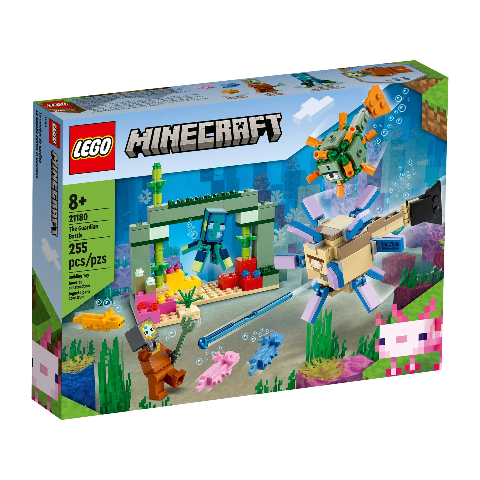 LEGO® Minecraft® The Guardian Battle 21180 (1/8) LEGO® Minecraft® The Guardian Battle 21180 (1/8)