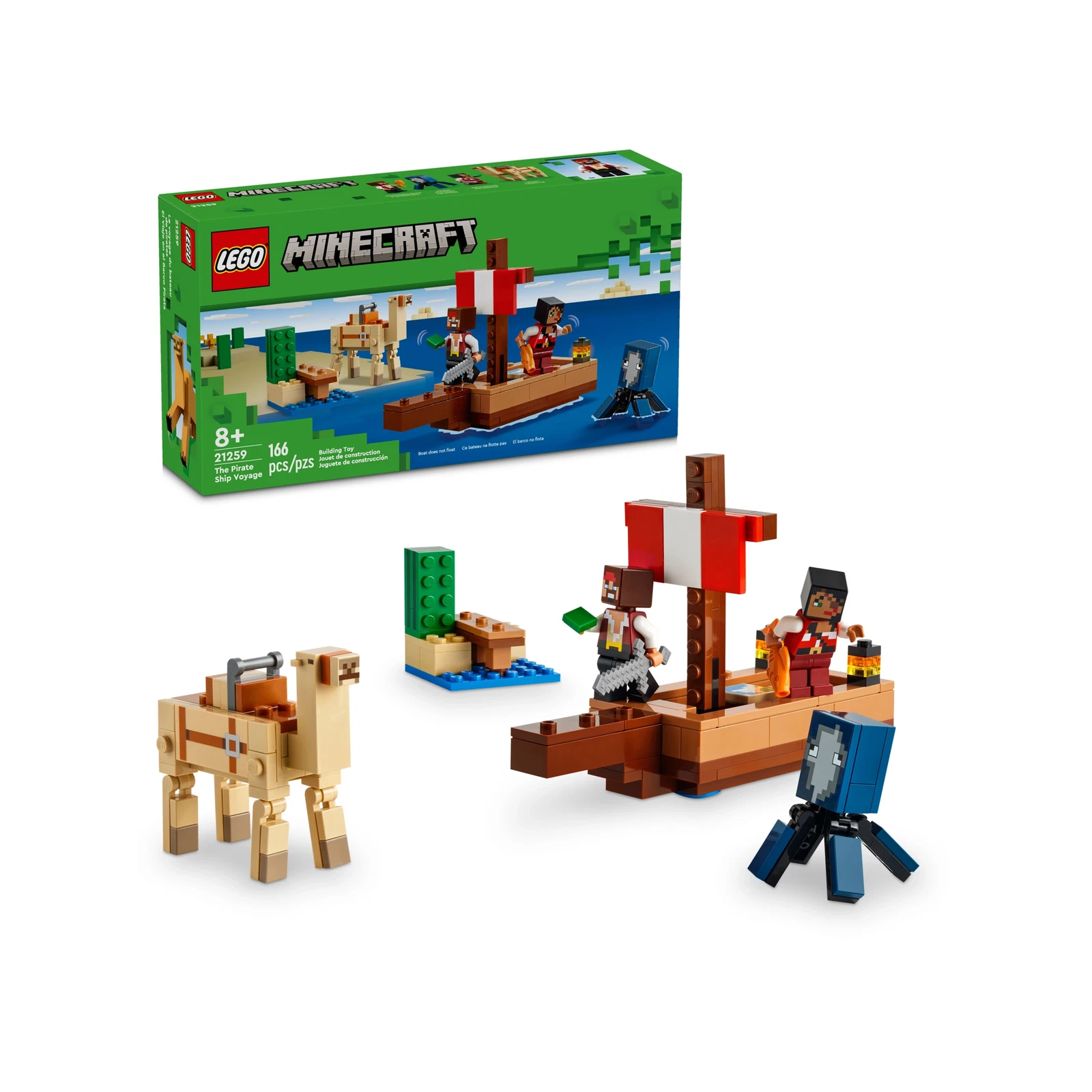LEGO® Minecraft® De piratenschipreis 21259 (1/11) LEGO® Minecraft® De piratenschipreis 21259 (1/11)