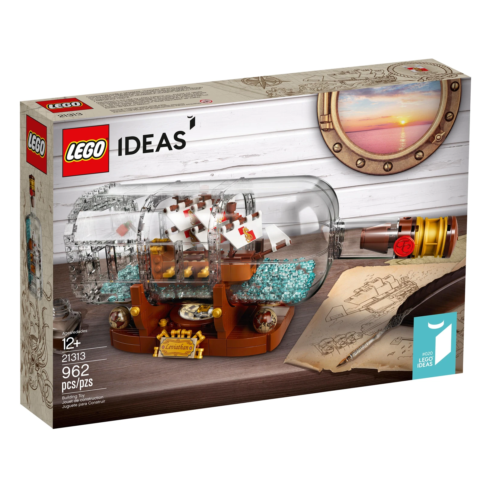 LEGO® Ideas Schiff in der Flasche 21313 (1/10) LEGO® Ideas Schiff in der Flasche 21313 (1/10)