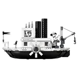 LEGO® Ideas Stoomboot Willie 21317 (3/16)