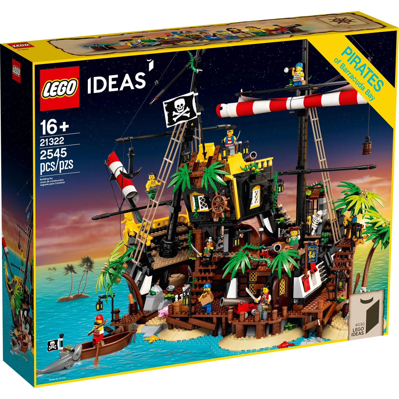 LEGO® Ideas Piraten der Barracuda-Bucht 21322 (1/36) LEGO® Ideas Piraten der Barracuda-Bucht 21322 (1/36)