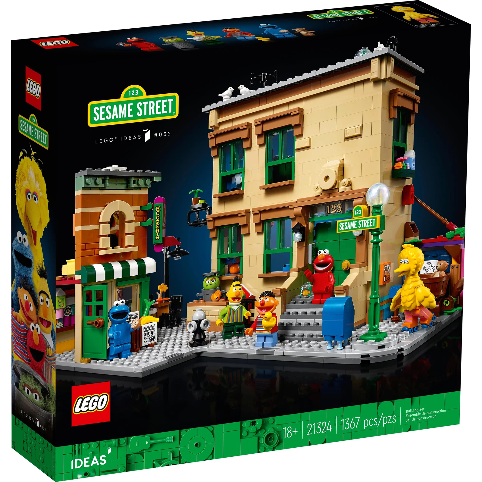 LEGO® Ideas 123 Sesame Street 21324 (1/9) LEGO® Ideas 123 Sesame Street 21324 (1/9)