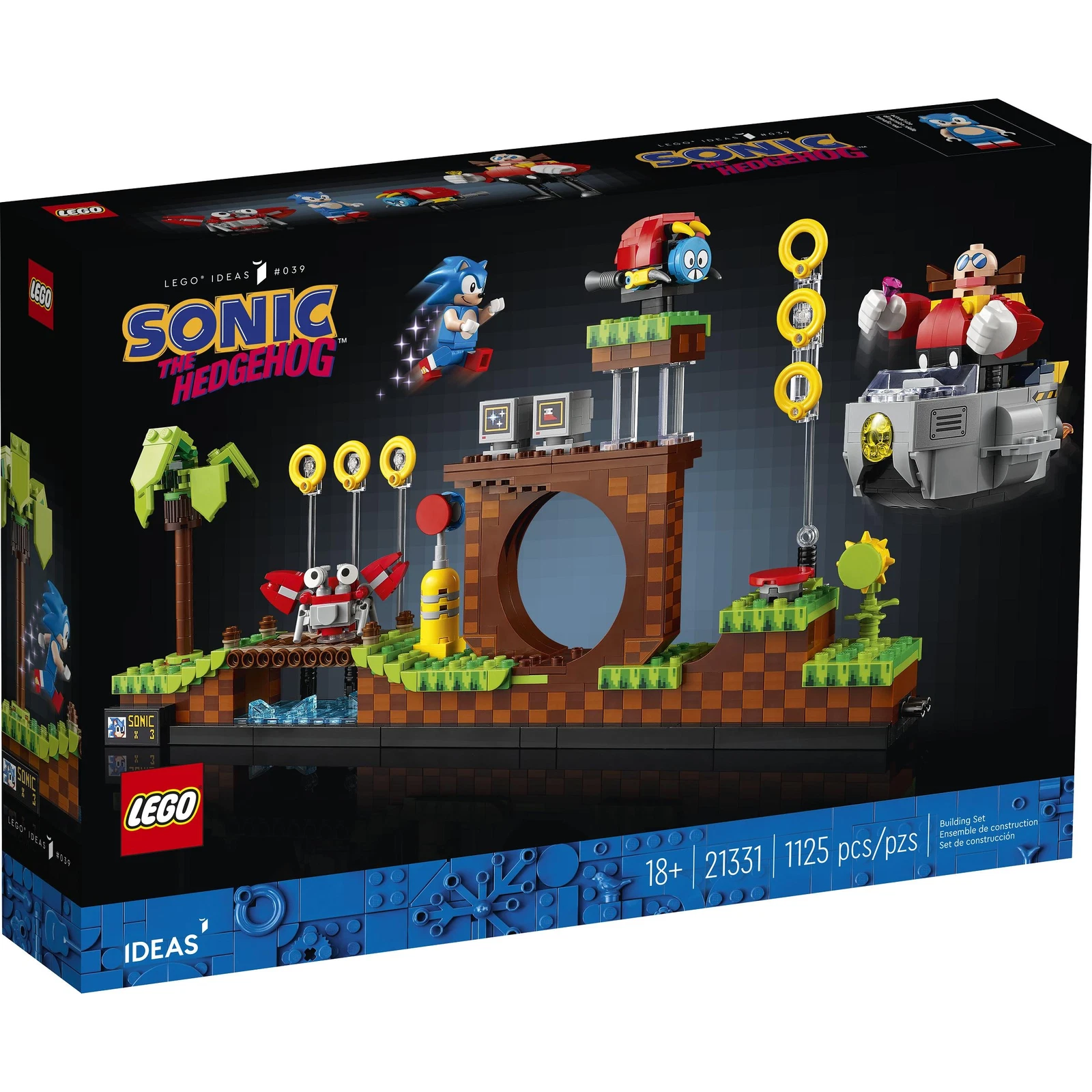 LEGO® Ideas Sonic the Hedgehog™ – Green Hill Zone 21331 (1/9) LEGO® Ideas Sonic the Hedgehog™ – Green Hill Zone 21331 (1/9)