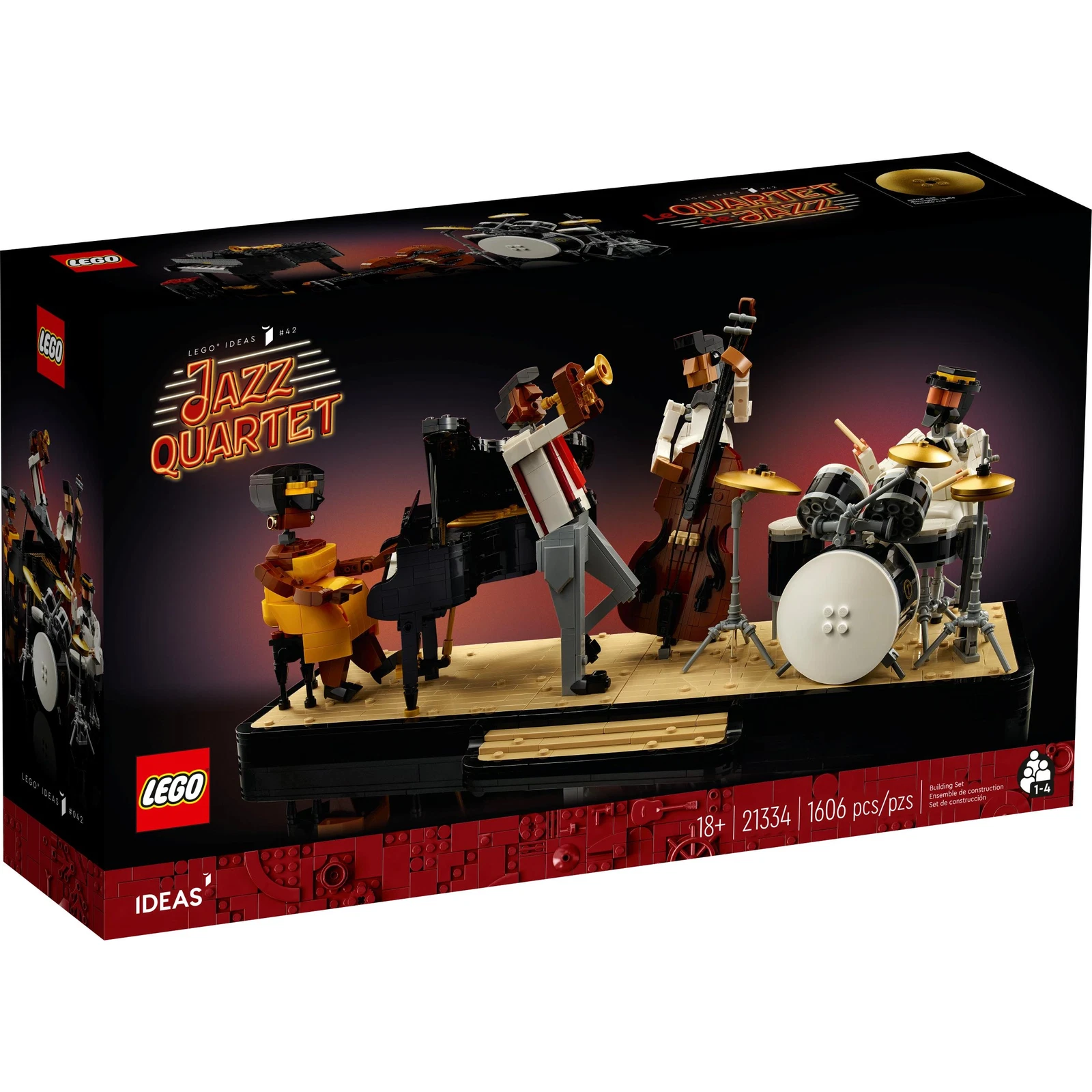 LEGO® Ideas Jazz Quartet 21334 (1/14) LEGO® Ideas Jazz Quartet 21334 (1/14)