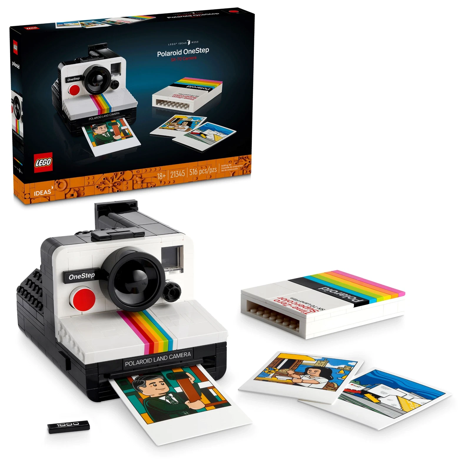 LEGO® Polaroid OneStep SX-70 Camera 21345 | 🇺🇸 Price Comparison